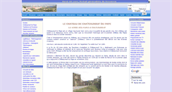Desktop Screenshot of chateauneuf-pape.rene-84.com